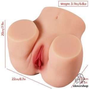 Bernice realistischer Sex Torso Po aus TPE 3,1kg mit echter Hautstruktur